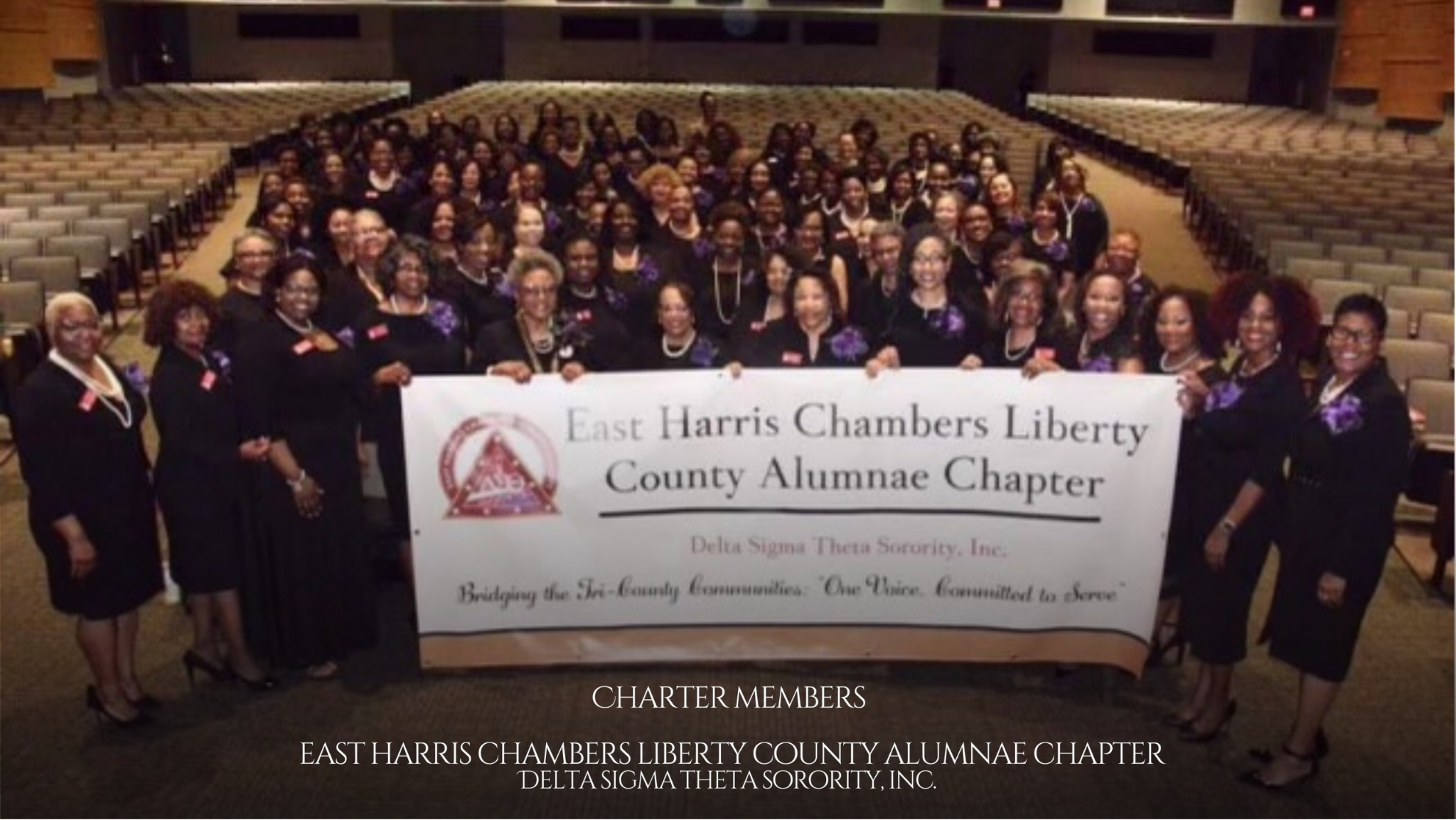 Charter Members of the East HCLC Alumnae Chapter